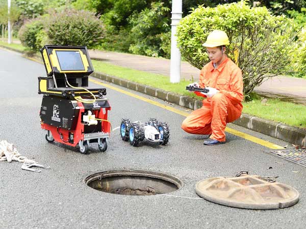 麻栗坡管道机器人检测